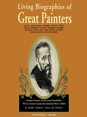 cover image of Living Biographies of Great Painters